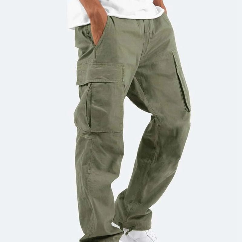 Lovitzo - Mode - Flexible Stretch Cargo Trousers for Men - Lovitzo