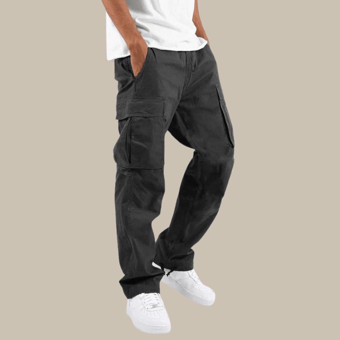 Lovitzo - Mode - Flexible Stretch Cargo Trousers for Men - Lovitzo