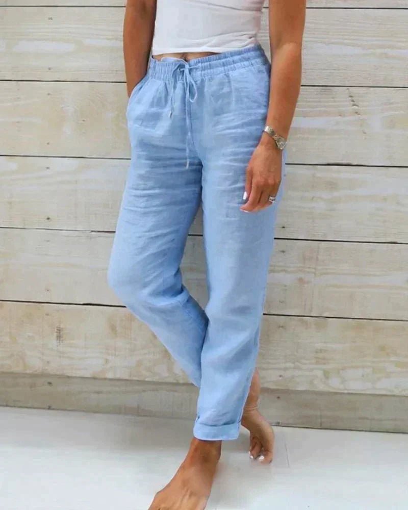 Lovitzo - Mode | Lightweight linen trousers for summer - Lovitzo