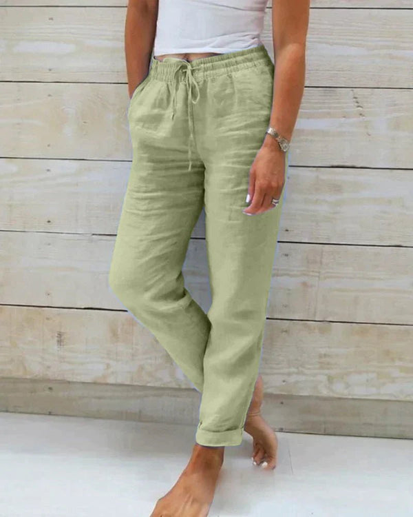 Lovitzo-Mode | Lightweight linen trousers for summer
