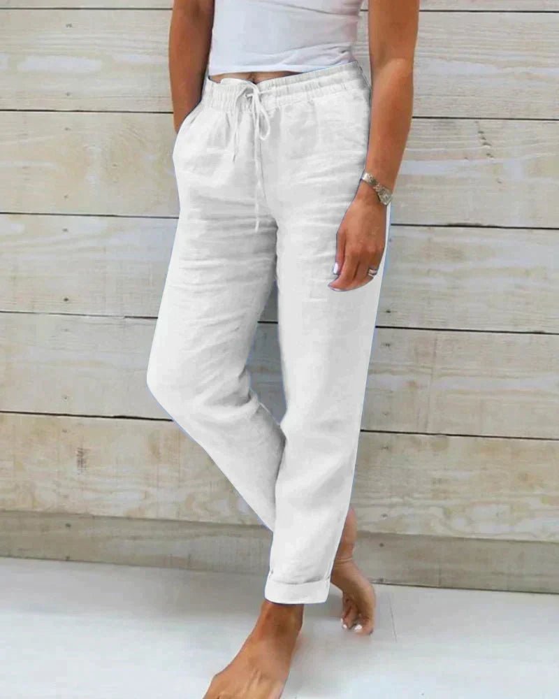 Lovitzo - Mode | Lightweight linen trousers for summer - Lovitzo