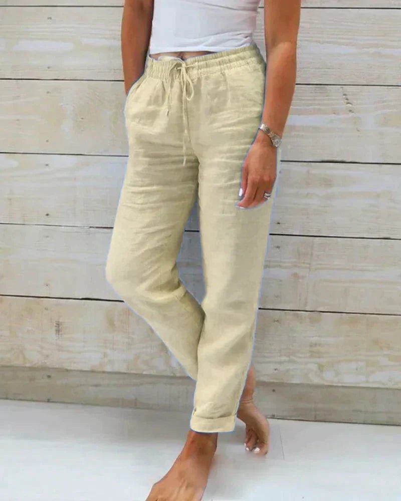 Lovitzo - Mode | Lightweight linen trousers for summer - Lovitzo