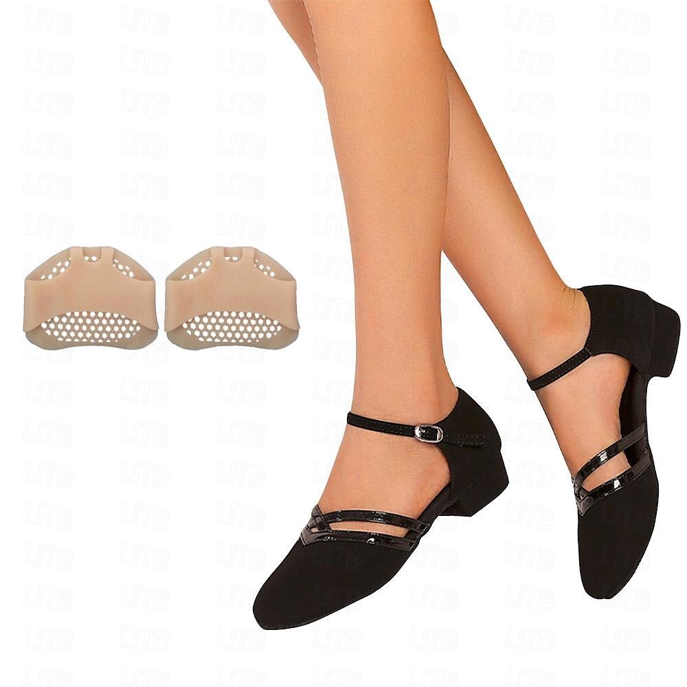 Lovitzo - Mode | Modern dance shoes for women, black, high - quality suede - Lovitzo
