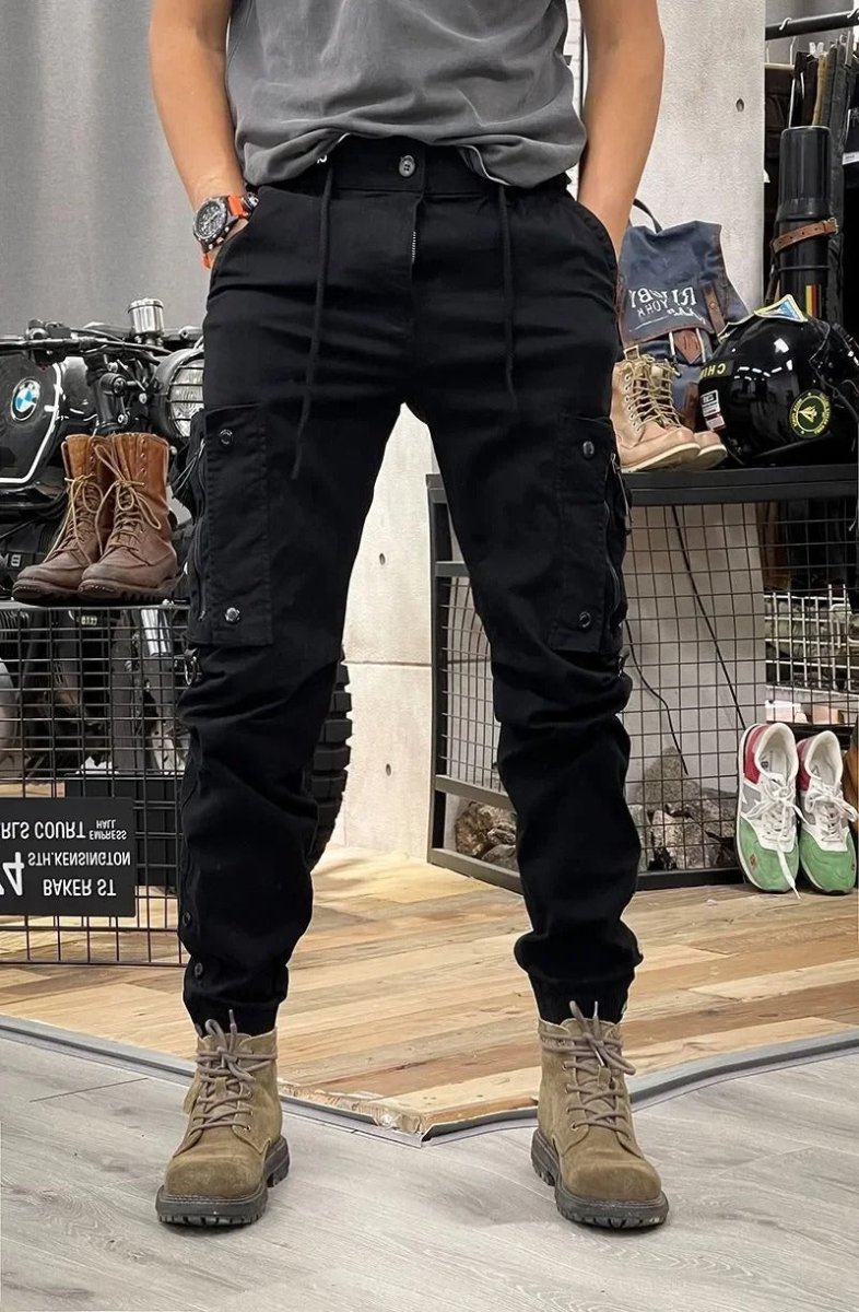 Lovitzo - Mode | Stretch cargo pants with pockets - Lovitzo