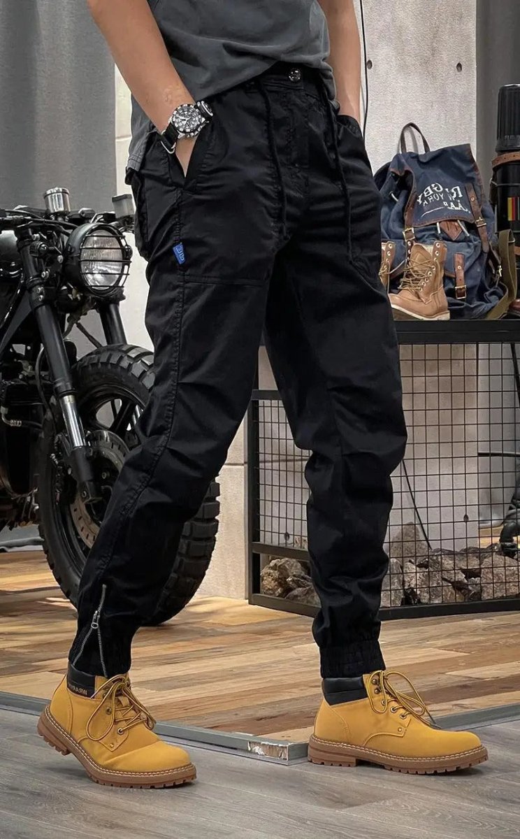 Lovitzo - Mode | Stretch cargo pants with pockets - Lovitzo