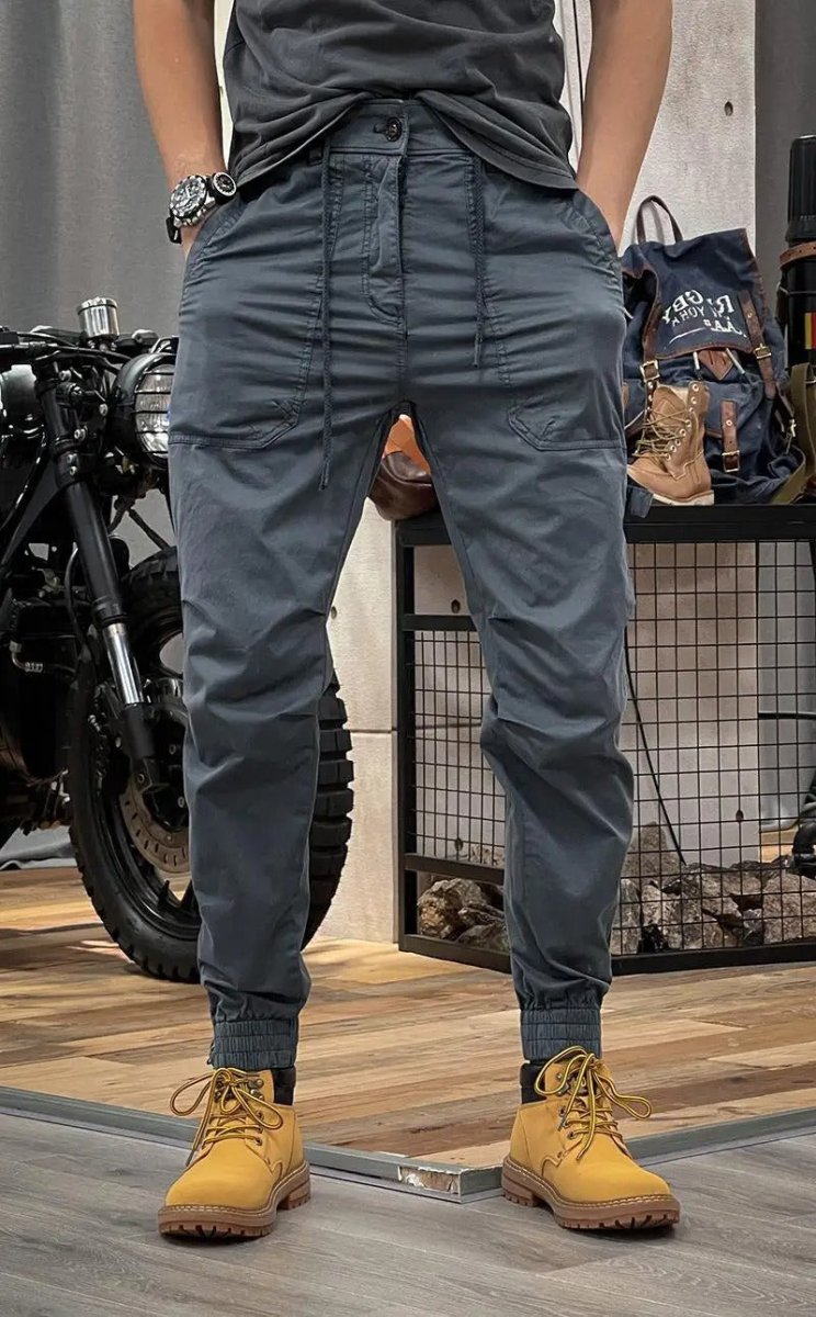 Lovitzo - Mode | Stretch cargo pants with pockets - Lovitzo