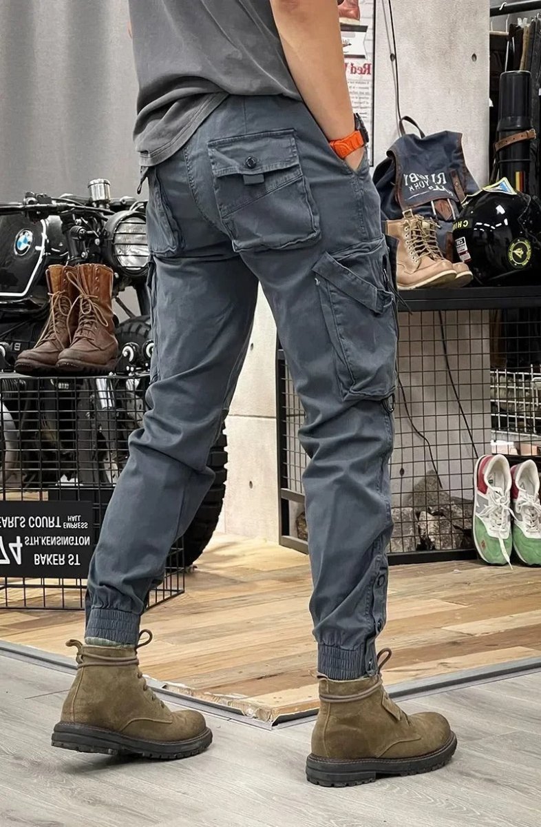 Lovitzo - Mode | Stretch cargo pants with pockets - Lovitzo