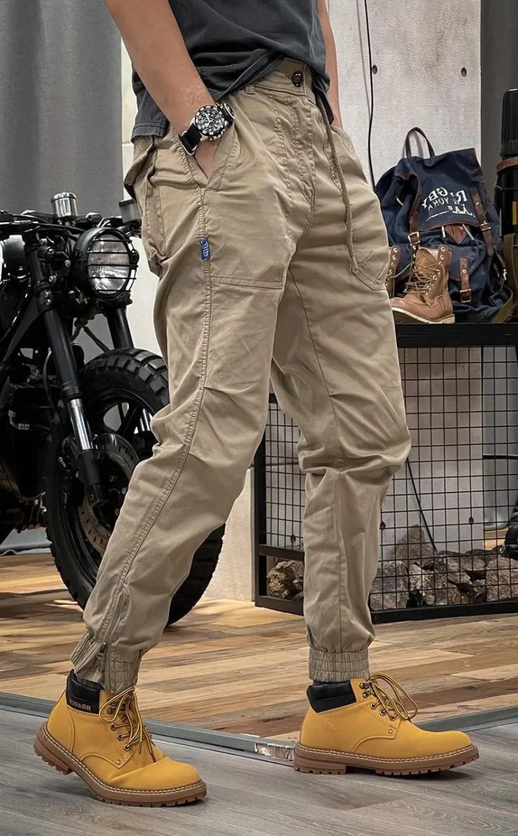 Lovitzo - Mode | Stretch cargo pants with pockets - Lovitzo