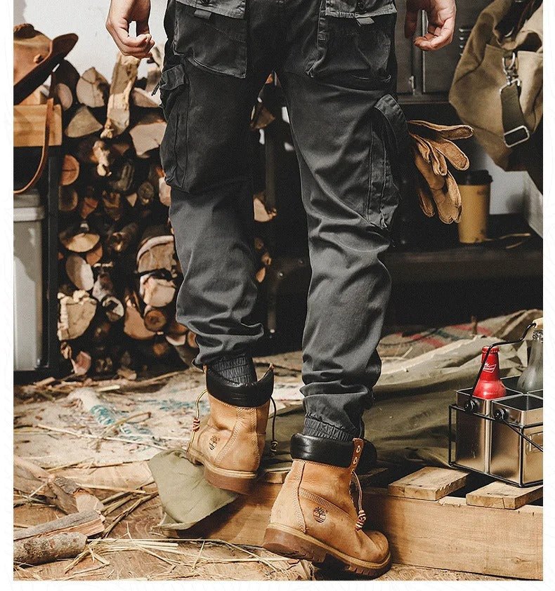 Lovitzo - Mode | Stretch cargo pants with pockets - Lovitzo