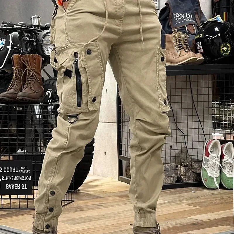 Lovitzo - Mode | Stretch cargo pants with pockets - Lovitzo