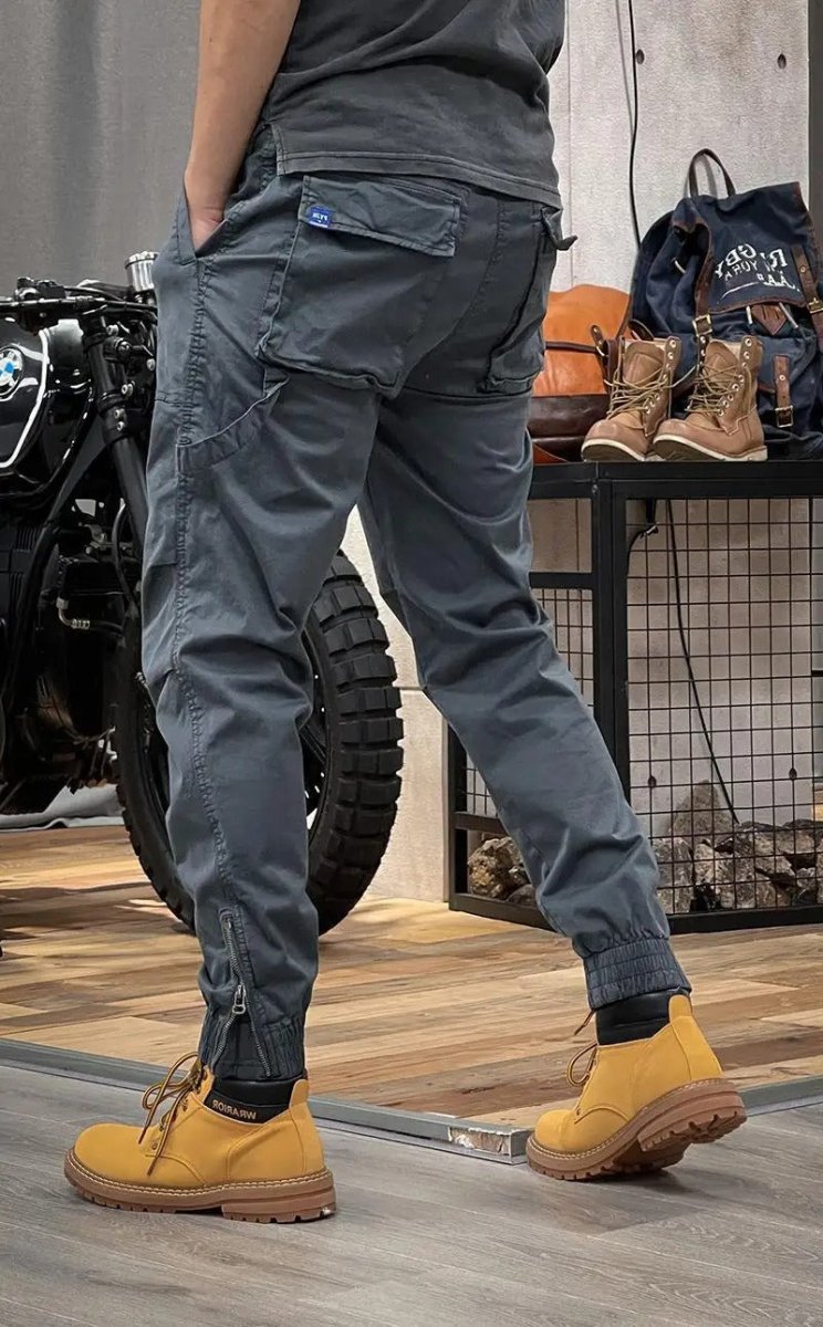 Lovitzo - Mode | Stretch cargo pants with pockets - Lovitzo
