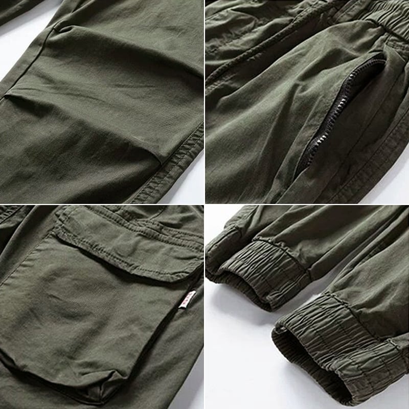 Lovitzo - Mode | Stretch cargo pants with pockets - Lovitzo