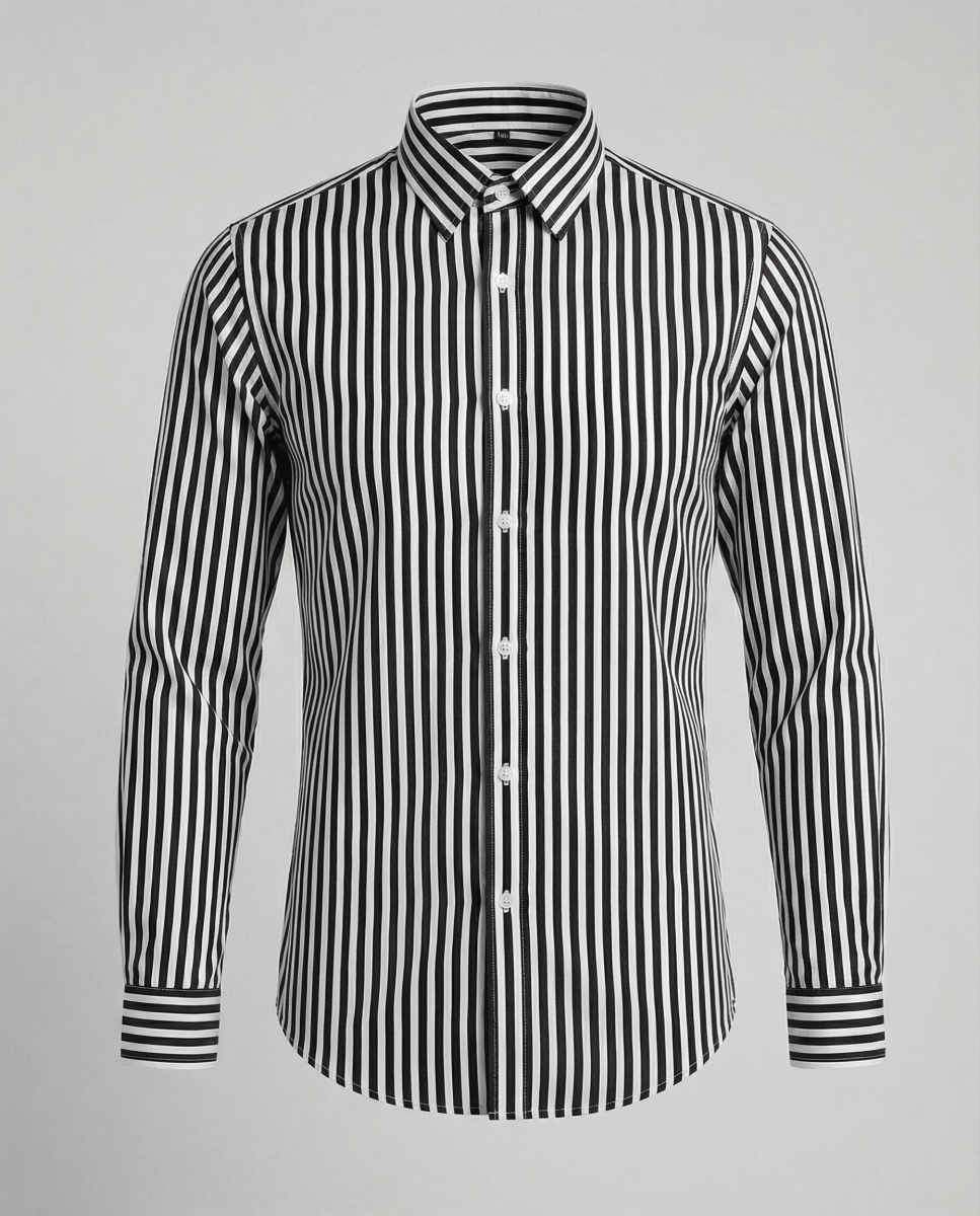 Lovitzo - Mode - Striped Men's Antonio Shirt, fashionable and stylish. Normal price. - Lovitzo