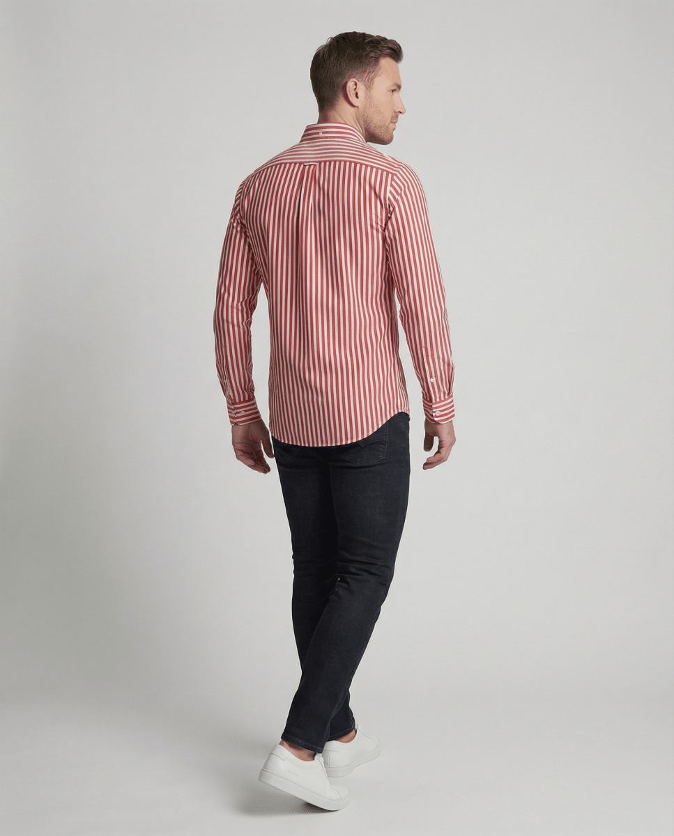 Lovitzo - Mode - Striped Men's Antonio Shirt, fashionable and stylish. Normal price. - Lovitzo