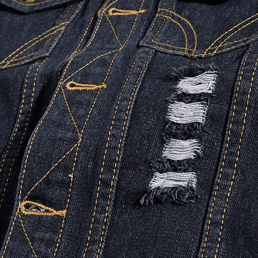 Lovitzo - Mode Stylish Denim Vest for Men - Lovitzo