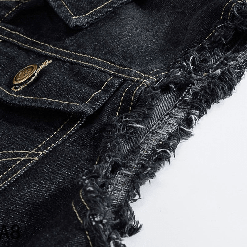 Lovitzo - Mode Stylish Denim Vest for Men - Lovitzo