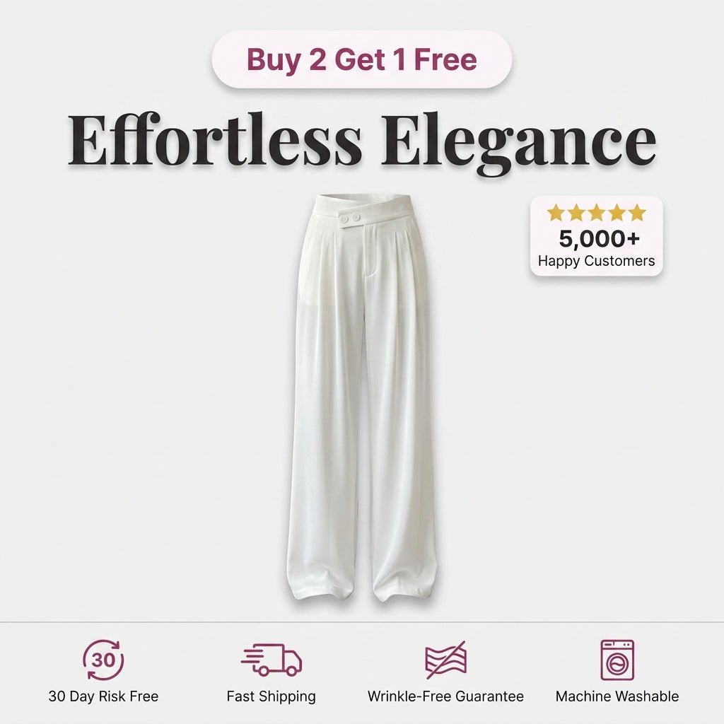 Lumivara / Large Pants - Instantly flatters your figure - Lovitzo
