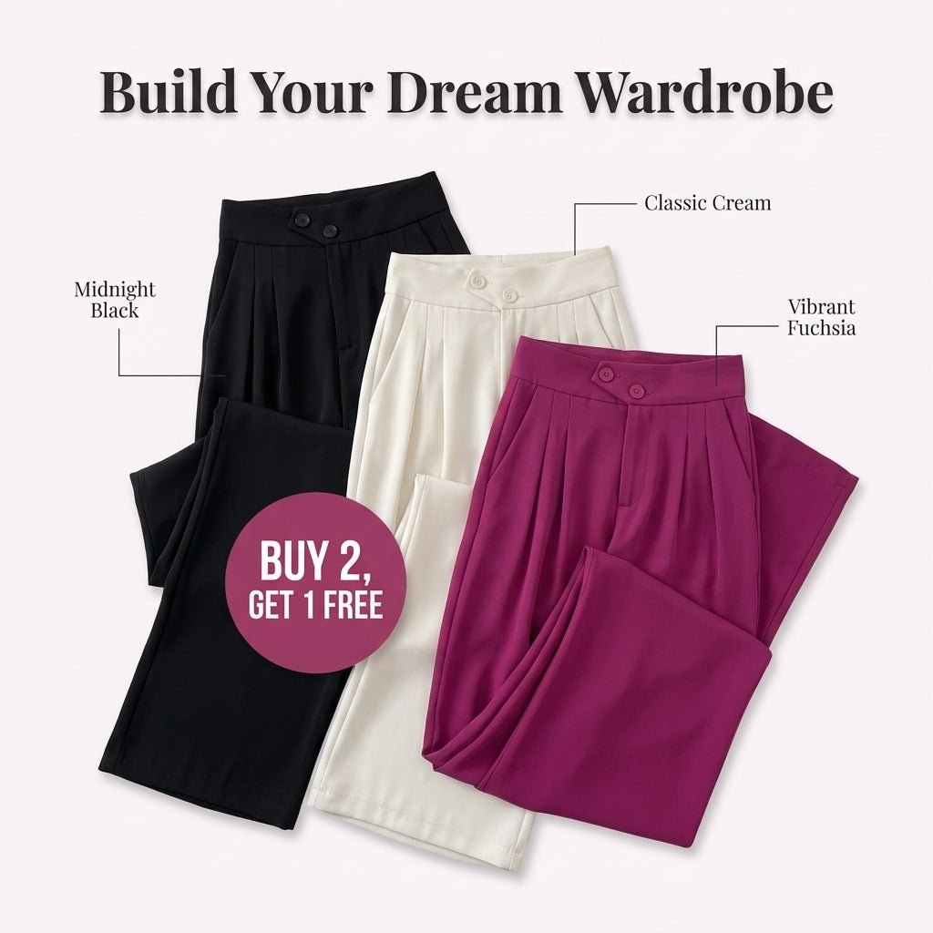 Lumivara / Large Pants - Instantly flatters your figure - Lovitzo