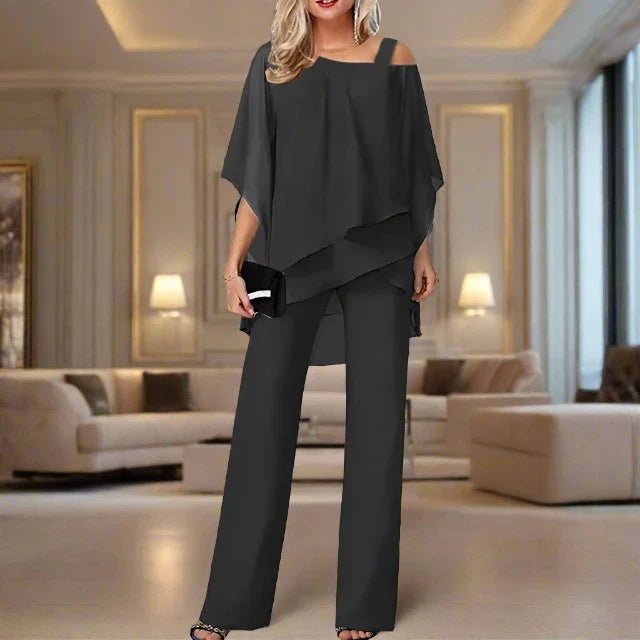Luxury chiffon set for elegant evenings - Lovitzo