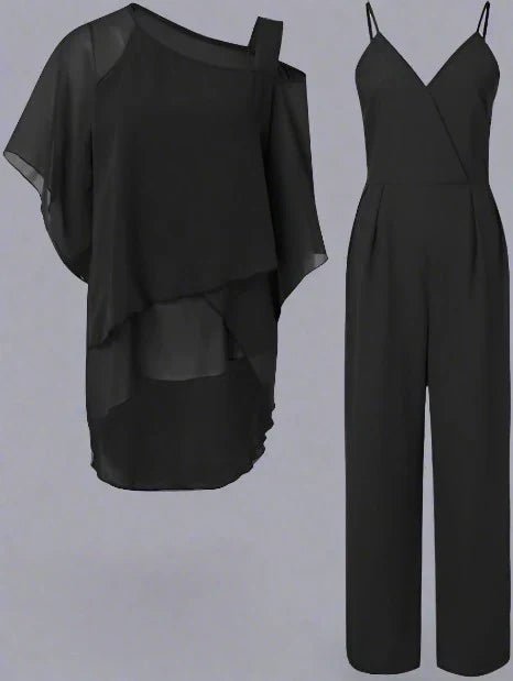 Luxury chiffon set for elegant evenings - Lovitzo
