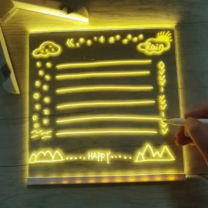 Luminous LED Drawing Board