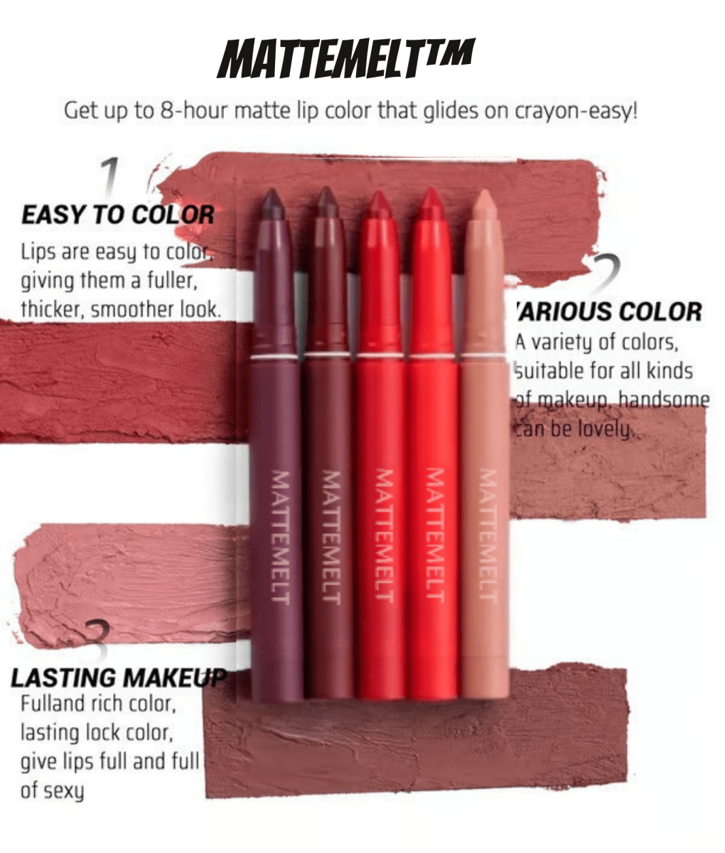 MatteMelt™ / Rotating Matte Lip Pencil - Lovitzo