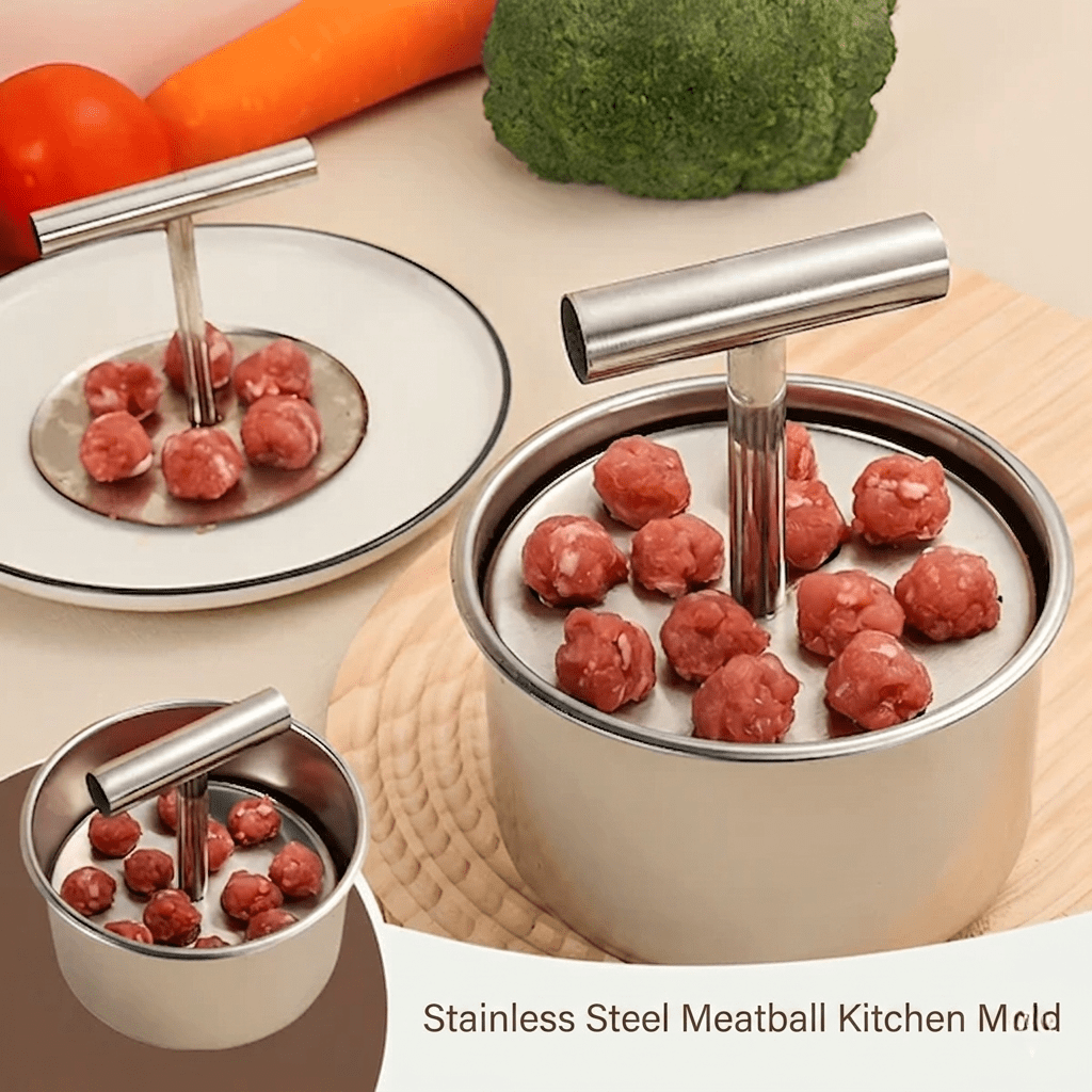 Meatballs | Even Size | Stainless Steel Kitchen Tool | Ballora - Lovitzo