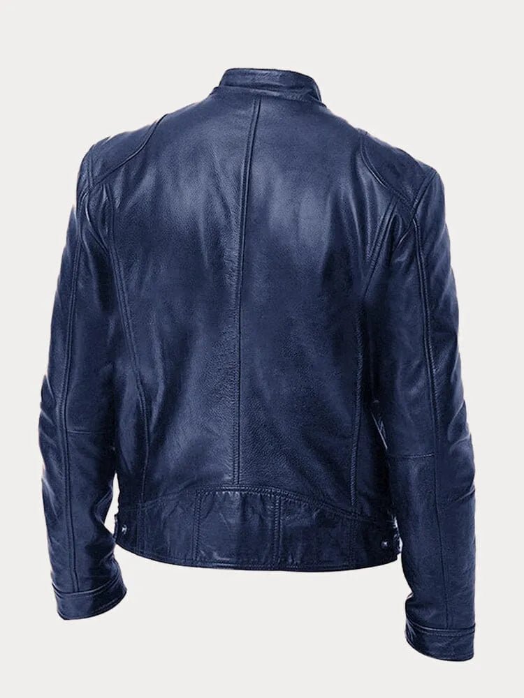 Men's jacket with lining, pockets and adjustable cuffs – casual and everyday jacket - Lovitzo