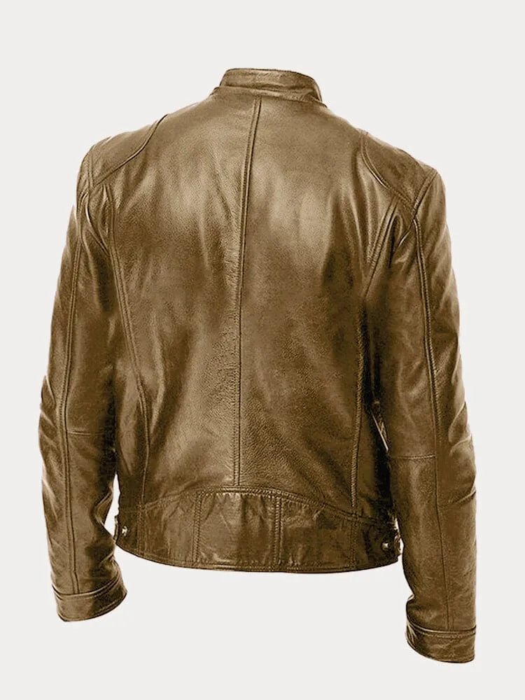 Men's jacket with lining, pockets and adjustable cuffs – casual and everyday jacket - Lovitzo