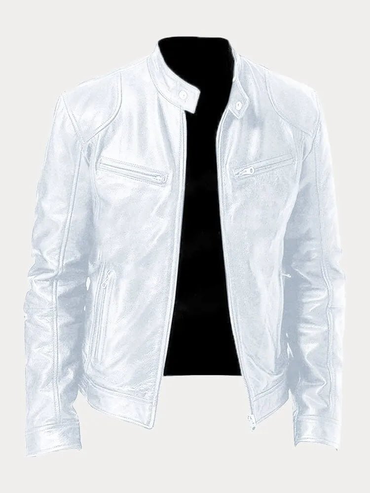 Men's jacket with lining, pockets and adjustable cuffs – casual and everyday jacket - Lovitzo