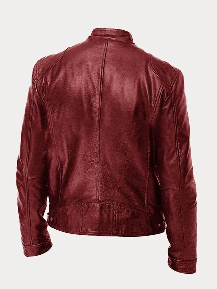 Men's jacket with lining, pockets and adjustable cuffs – casual and everyday jacket - Lovitzo
