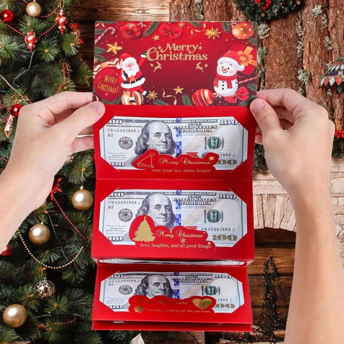 MerryMoney™ / Christmas Cash Envelopes – Gift Cash in Style (Buy 1 Get 1 FREE) - Lovitzo