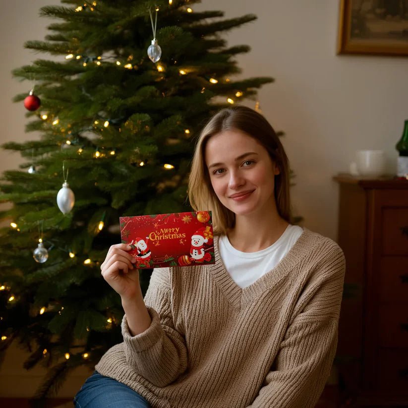 MerryMoney™ / Christmas Cash Envelopes – Gift Cash in Style (Buy 1 Get 1 FREE) - Lovitzo