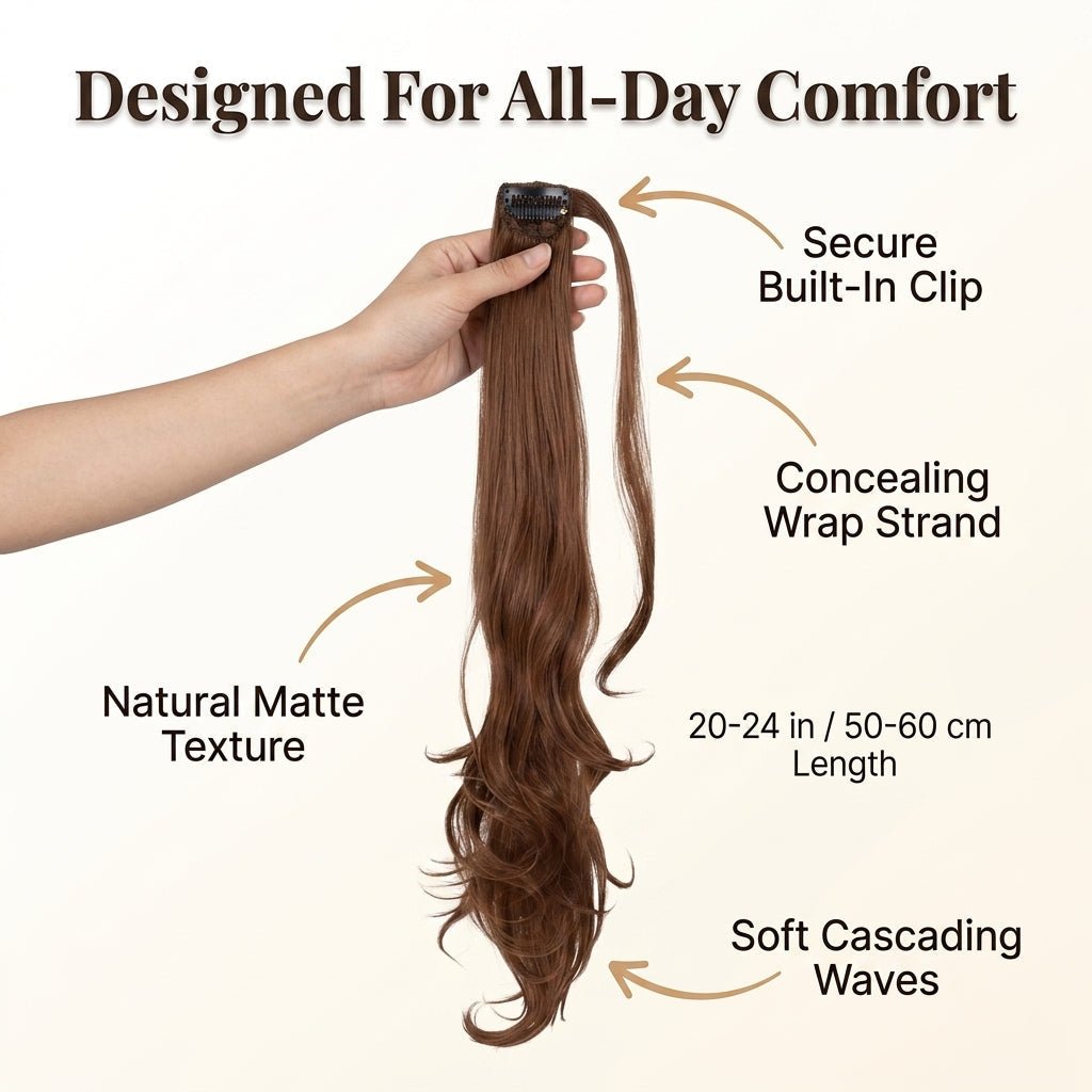 Mirevia / Ponytail Extension - Natural Look & Feel - Lovitzo