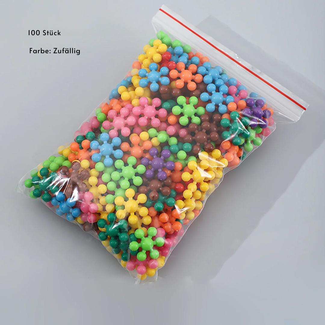 Montessori Snowflake Building Blocks - Lovitzo