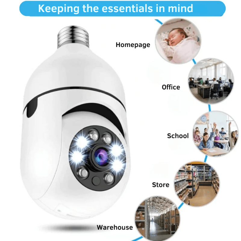 MotionMate™ / Monitor your home discreetly with an LED camera - Lovitzo