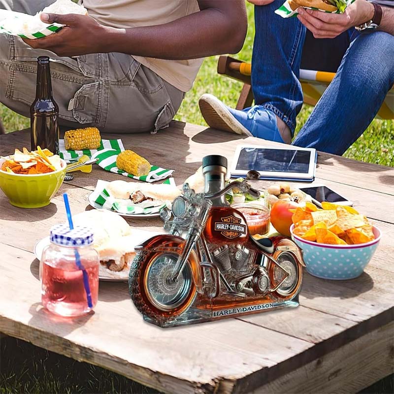 MotoMemento™ / Creative Glass Motorcycle Wine Bottle - Lovitzo