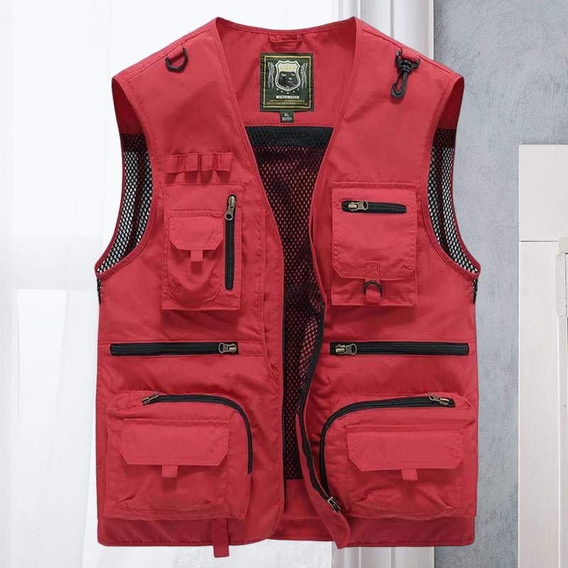 Multi - pocket summer vest - Lovitzo
