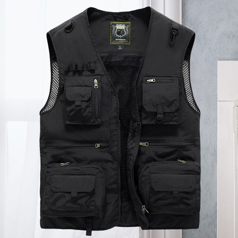 Multi - pocket summer vest - Lovitzo