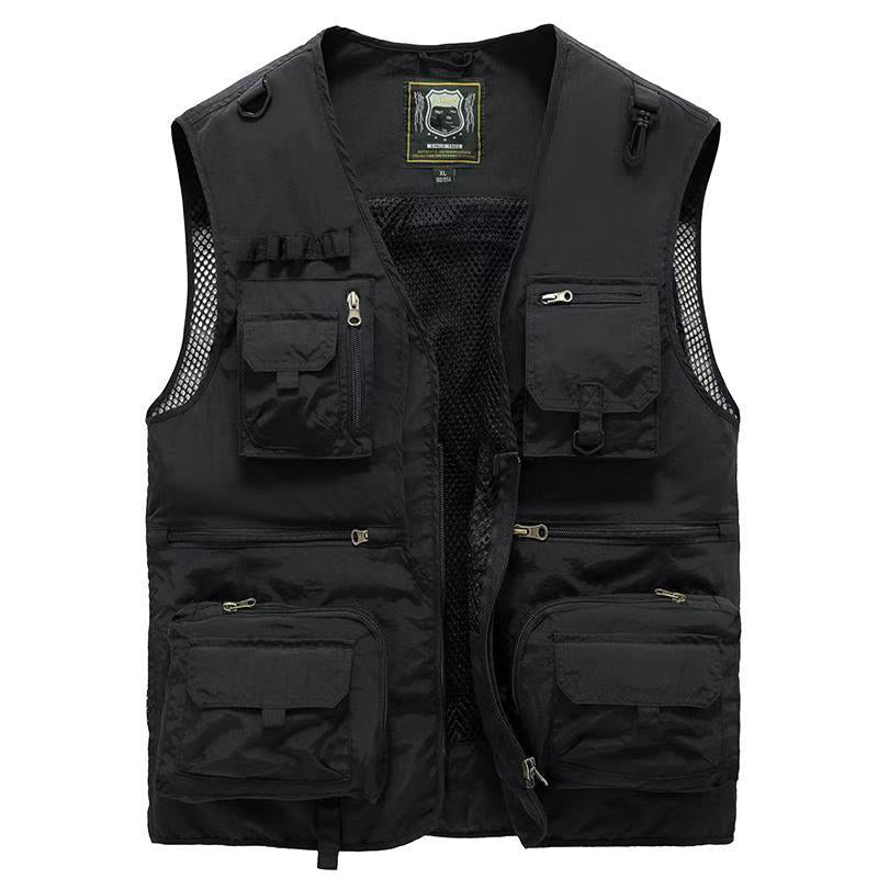 Multi - pocket summer vest - Lovitzo