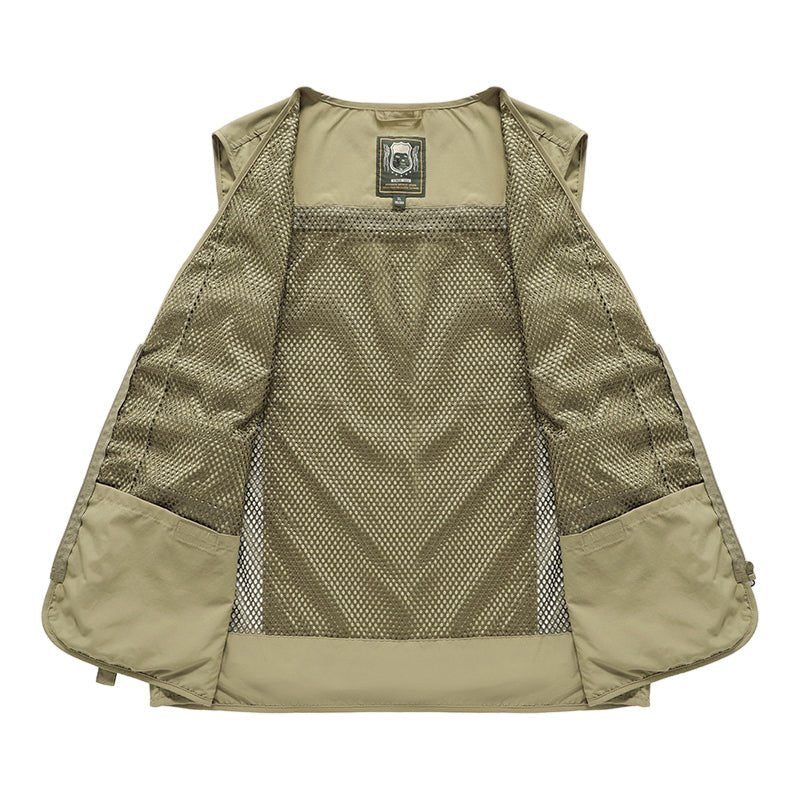 Multi - pocket summer vest - Lovitzo