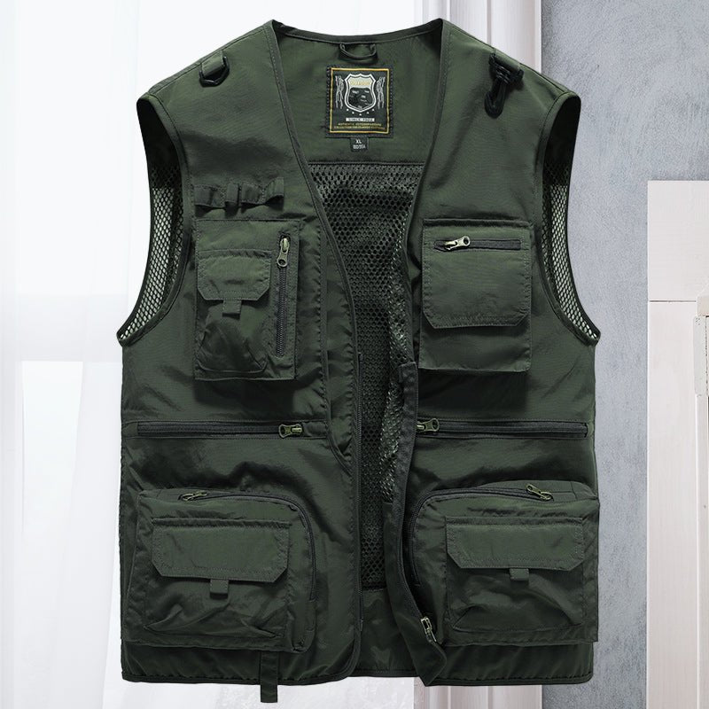 Multi - pocket summer vest - Lovitzo