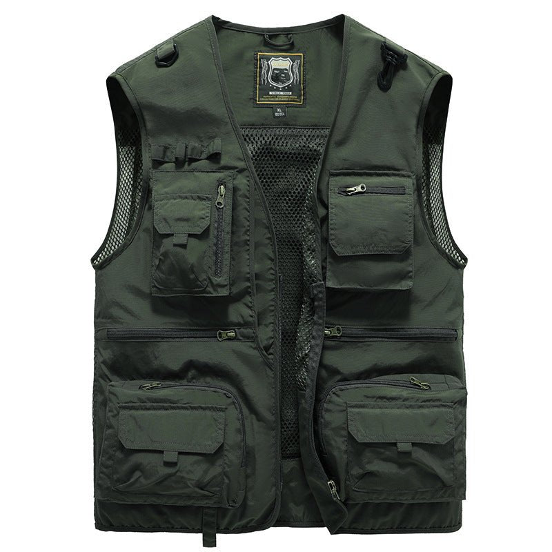 Multi - pocket summer vest - Lovitzo