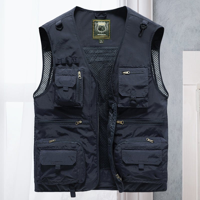 Multi - pocket summer vest - Lovitzo