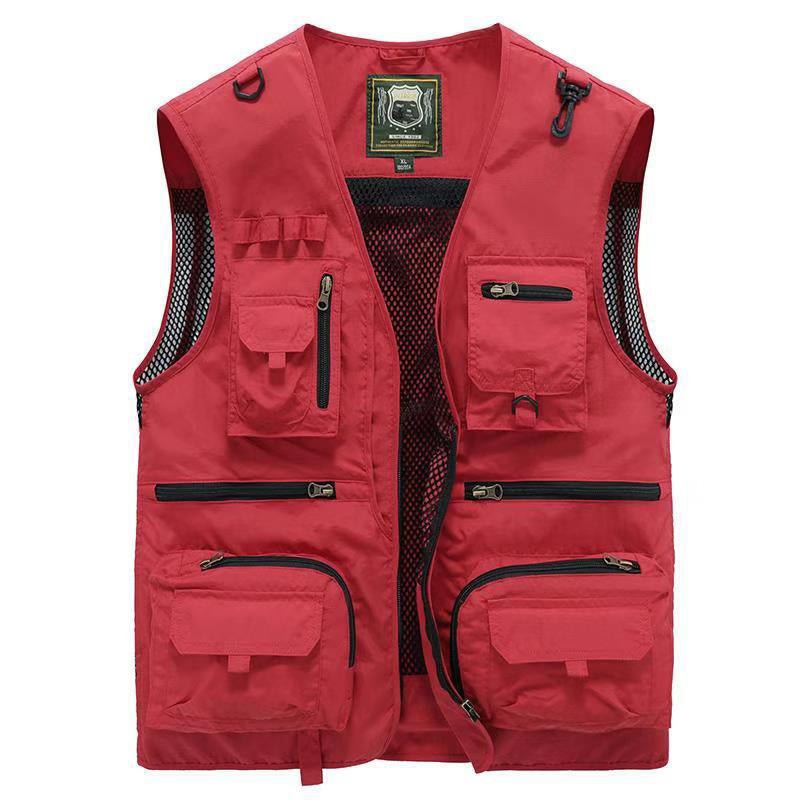 Multi - pocket summer vest - Lovitzo