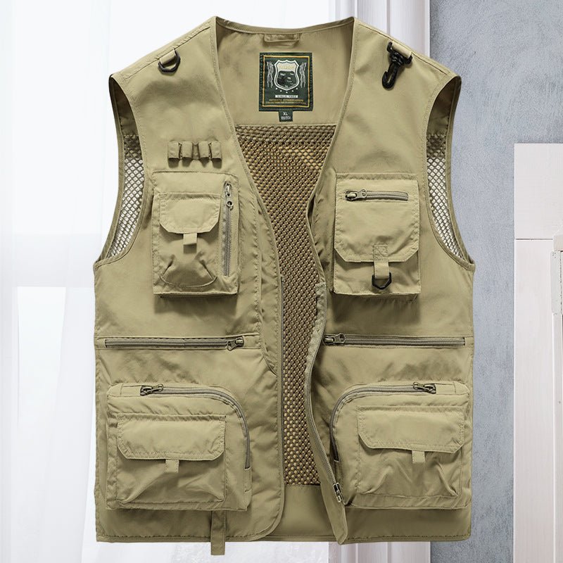 Multi - pocket summer vest - Lovitzo