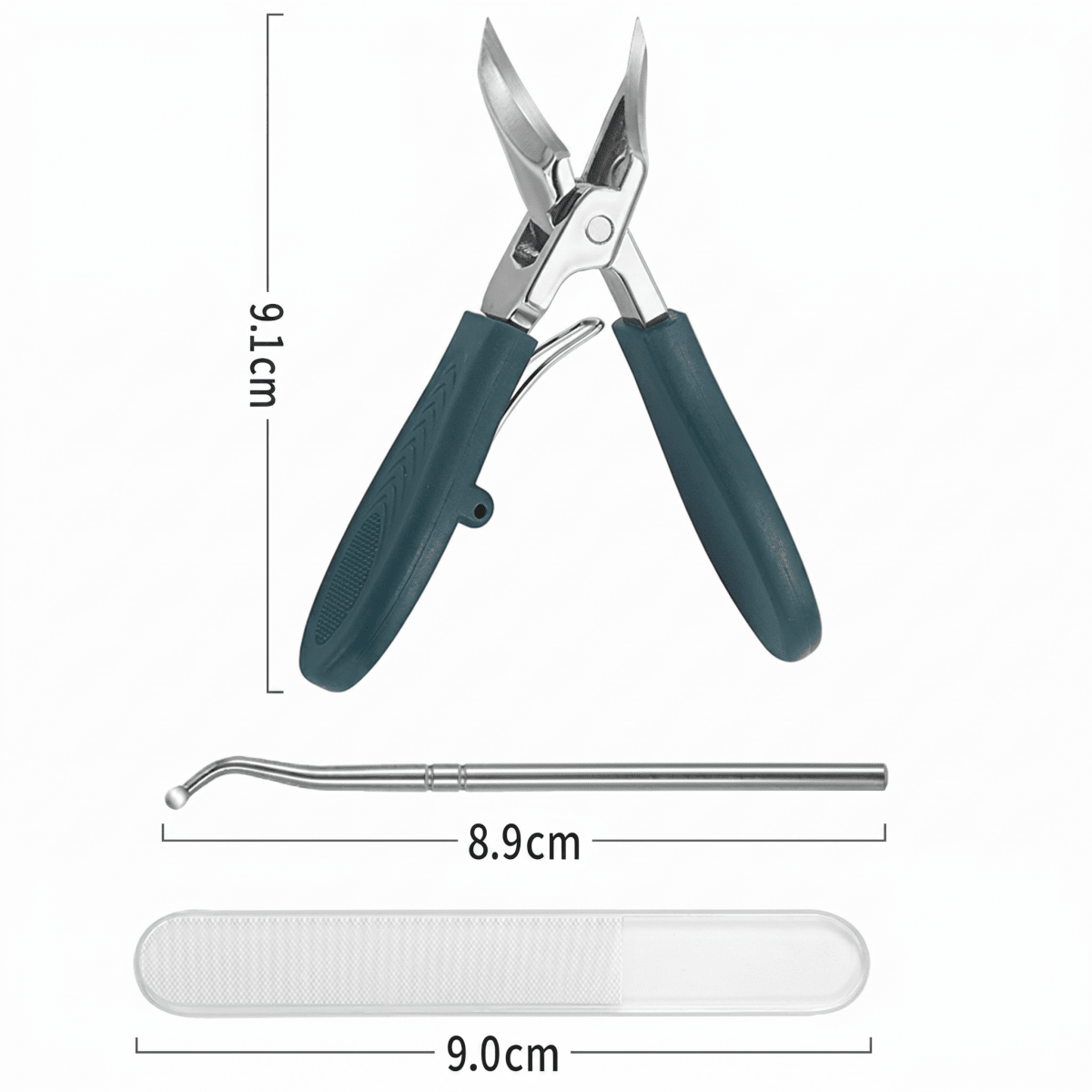 NailCare - 3 - Piece Nail Care Set for Ingrown Nails [50% Discount] - Lovitzo