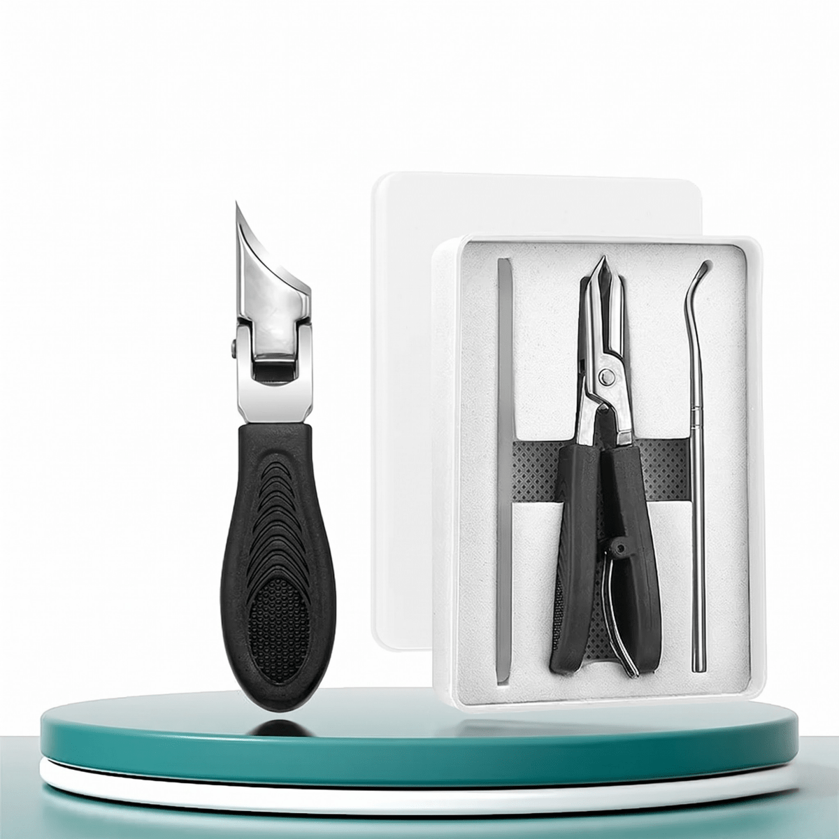 NailCare - 3 - Piece Nail Care Set for Ingrown Nails [50% Discount] - Lovitzo