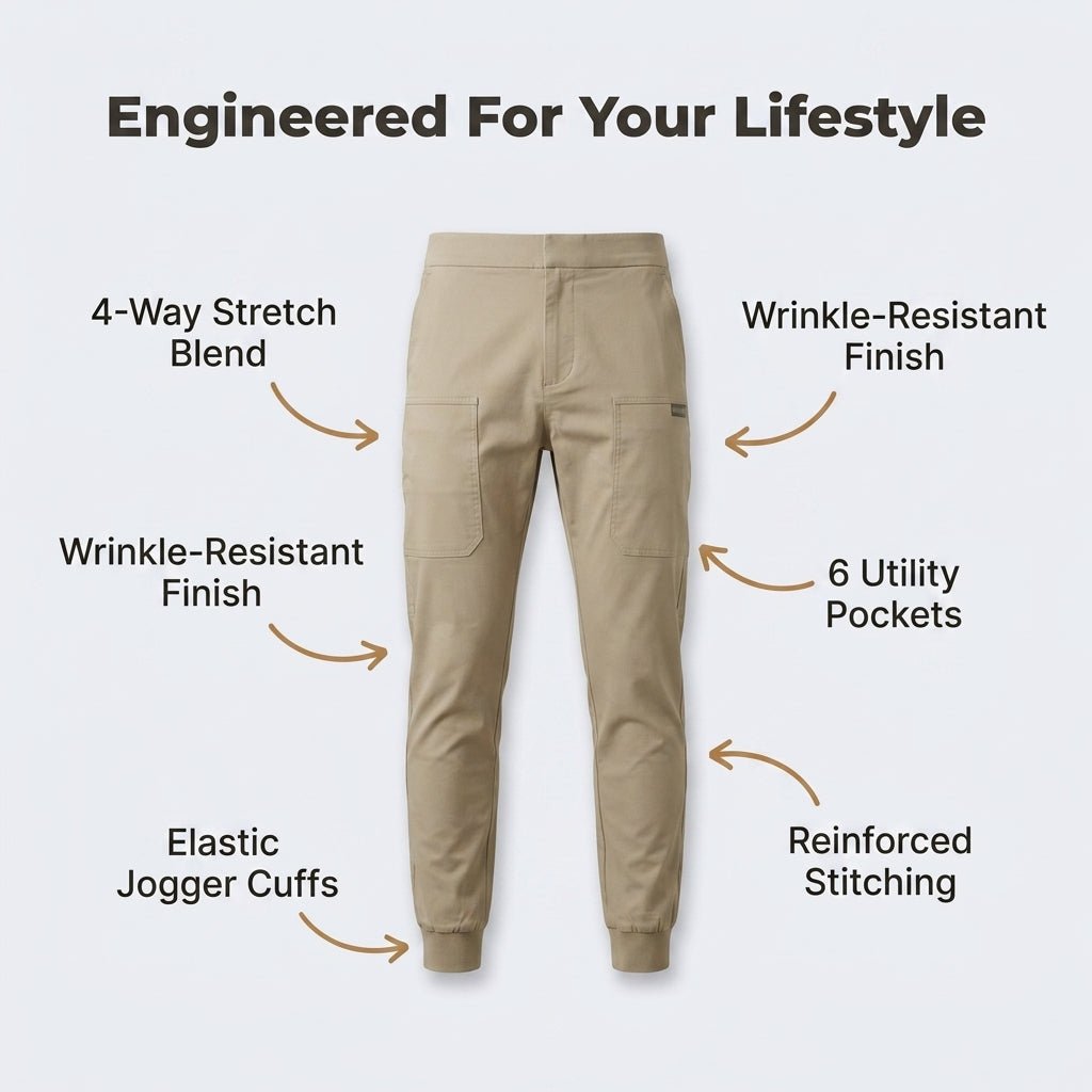 Norvex / Premium Stretch Cargo Jeans – Comfort Meets Style - Lovitzo