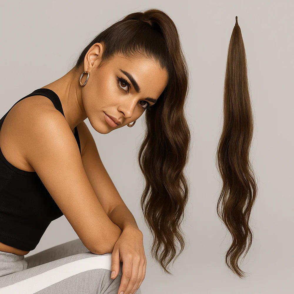 NovaPony Ponytail Extension - Natural Look & Feel (Buy 1, Get 1 for FREE) - Lovitzo